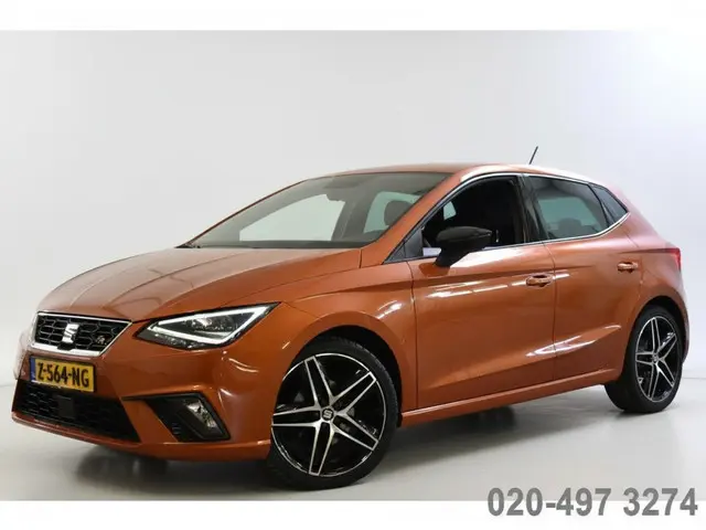 SEAT Ibiza TSI 115PK FR-LINE SPORT LEDER/VIRTUAL/LED***
