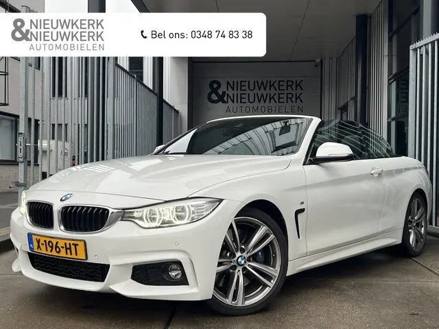 BMW 4-serie Cabrio 428i M Sport | HEAD-UP DISPLAY | CAMERA | LEDER | NAVI | CARPLAY | LMV 19'' | NEK...
