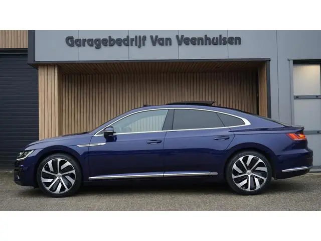 Volkswagen Arteon 2.0 TSI 190PK 3X R-LINE Pano.Dak DynAudio Standkachel 360-View 19inch LM ACC Trekh...