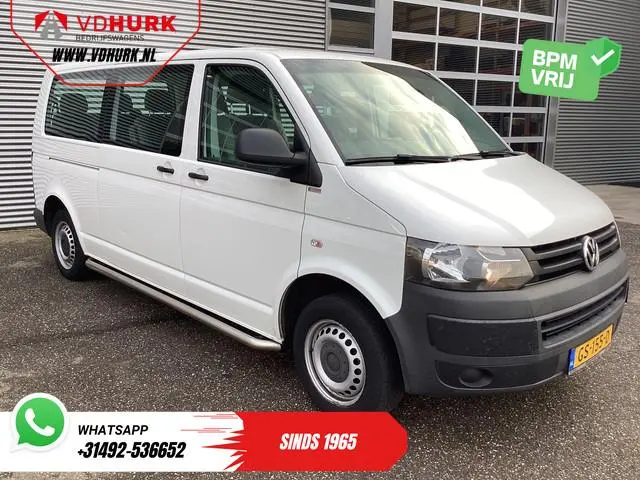 Volkswagen Transporter 2.0 TDI L2 EXPORT MARGE 9 Persoons/ Combi/ Kombi/ 9Pers./ Airco / Sidebars/ 2...