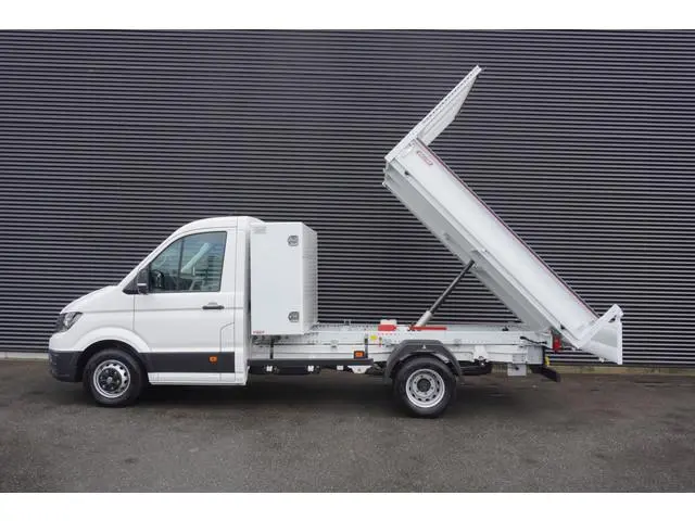 Volkswagen Crafter 50 N1 163pk Automaat Dubbellucht Kipper 3500kg Trekgewicht Trekhaak ACC Cruise co...