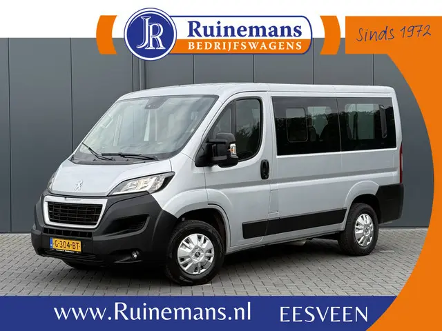 Peugeot Boxer 2.2 BlueHDI 141 PK / EURO 6 / L1H1 / 9 PERSOONS / AIRCO / CRUISE / PERSONENBUS / BLUET...