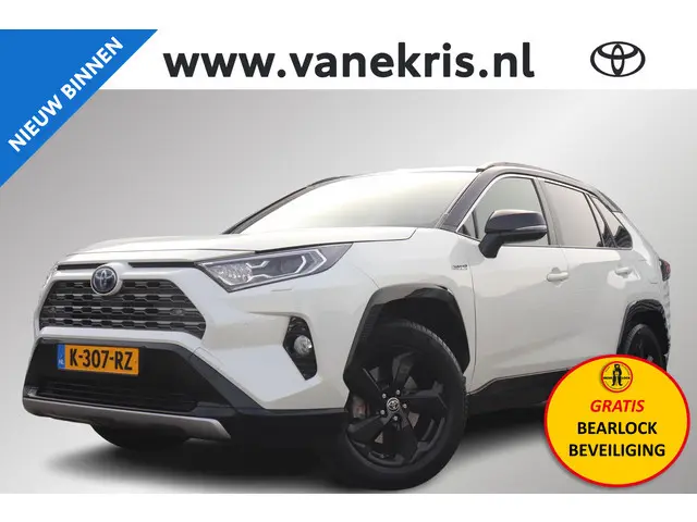 Toyota RAV4 2.5 Hybrid Bi-Tone, 1e Eigenaar, Alarm klasse 3, Stuur & Stoel & Voorruit verwarming, Ke...