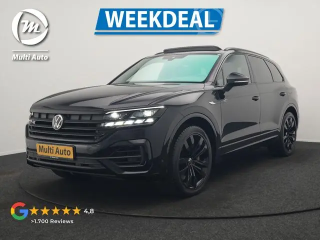 Volkswagen Touareg 3.0 TSi 4MOTION R PHEV 462pk Dealer O.H. | Luchtvering | Trekhaak Af Fabriek | Pa...
