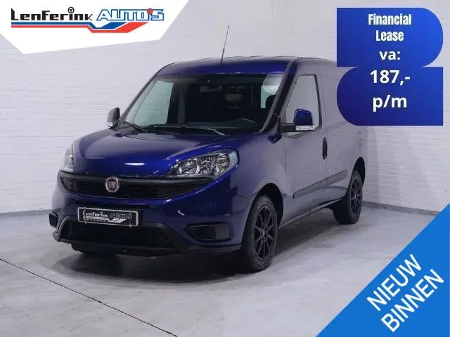 Fiat Doblò Cargo 1.3 MJ 95 pk L1H1 SX Airco, Navi, 17" LMV Cruise Control, Elek. Pakket, NAP, PDC ac...