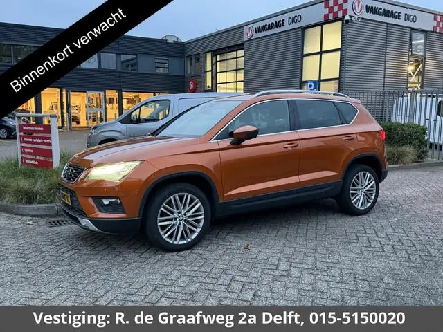 SEAT Ateca 1.4 EcoTSI Style | Stoel verwarming | Navigatie | Achteruitrij Camera | Sportstoelen met...