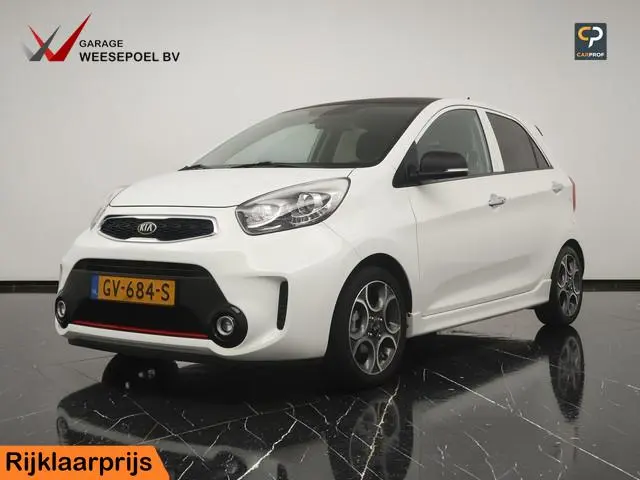 Kia Picanto 1.2 CVVT SportsLine 85PK - Climate control - Cruise control - Licht metalen velgen - Tre...