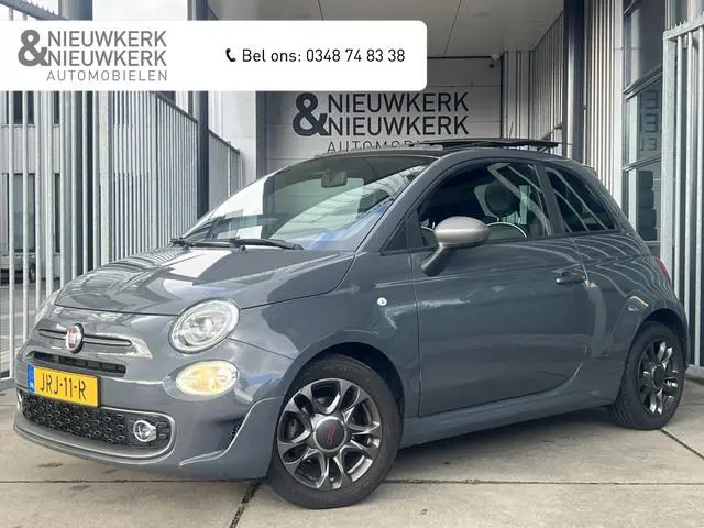 Fiat 500 1.0 Hybrid Lounge | SCHUIF/KANTELDAK | CARPLAY/ANDROID | CRUISE CONTROL | LMV 15'' | AIRCO...