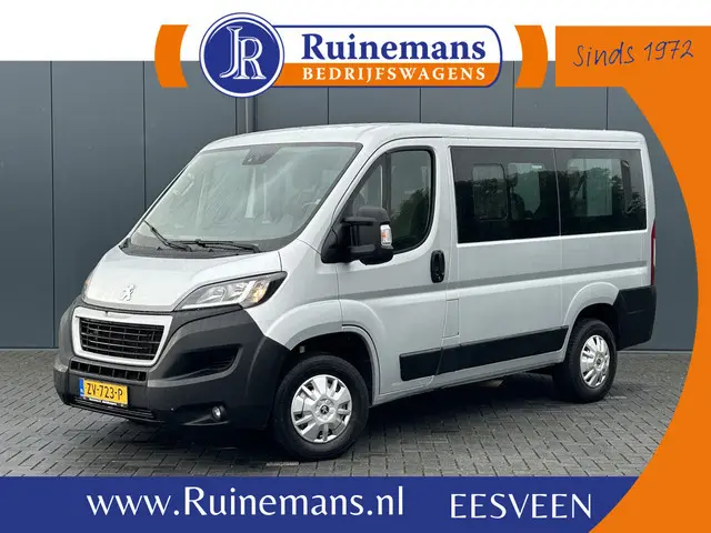 Peugeot Boxer 2.2 BlueHDI 141 PK / EURO 6 / L1H1 / 9 PERSOONS / AIRCO / CRUISE / PERSONENBUS / BLUET...