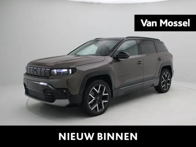 Jeep Compass First Edition 74 kWh | Direct Leverbaar | Panoramdak Gratis | NAVI | Stoelverwarming +...