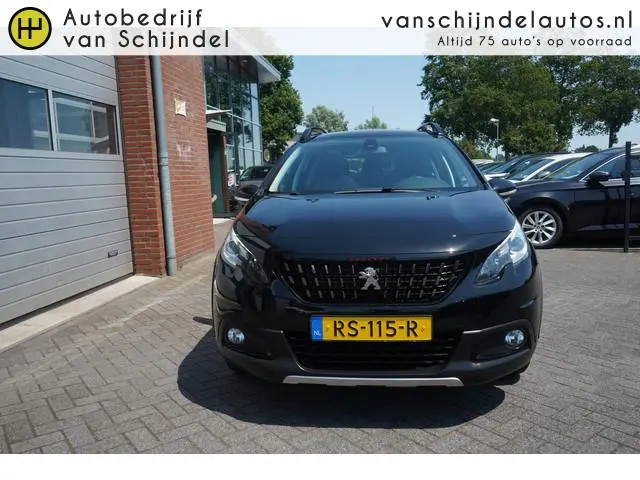 Peugeot 2008 1.2 PURETECH GT-LINE LUXE KEURIGE NETTE STAAT ORIGINEEL NL PANORAMADAK CAMERA 1/2LEDER...