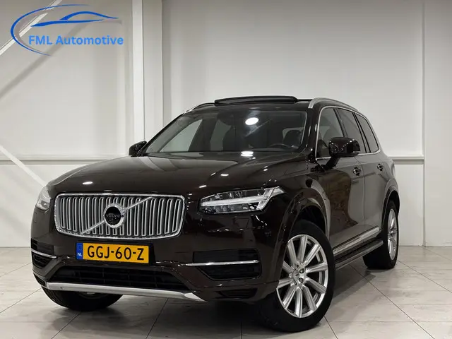 Volvo XC90 2.0 T8 Twin Engine AWD Inscription | Panorama dak | Leder interieur | Maple Brown Metalli...