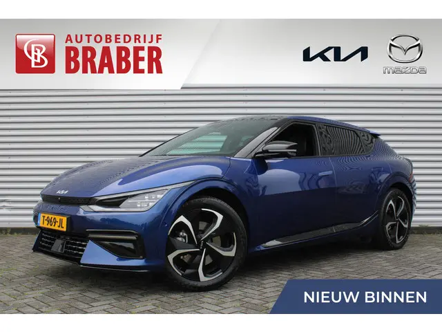 Kia Ev6 GT-Line AWD 77.4 kWh | 325 PK | Stuur-/stoelverwarming + ventilatie | Camera rondom | Pano |...