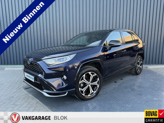 Toyota RAV4 2.5 Plug-in Hybrid AWD Bi-Tone Plus |Top kleur MIDNIGHT BLUE!! | Alle OPTIES | Rijklaar!...