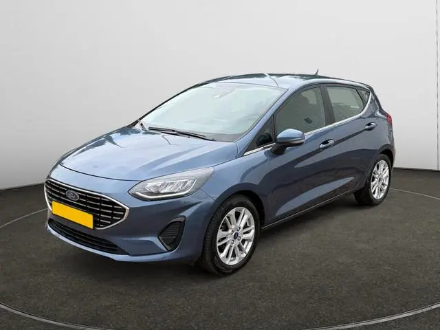 Ford Fiesta 1.0 EcoBoost 124pk Hybrid Titanium- Carplay, Android Auto, Lane Assist, Trafic Sign, Xen...