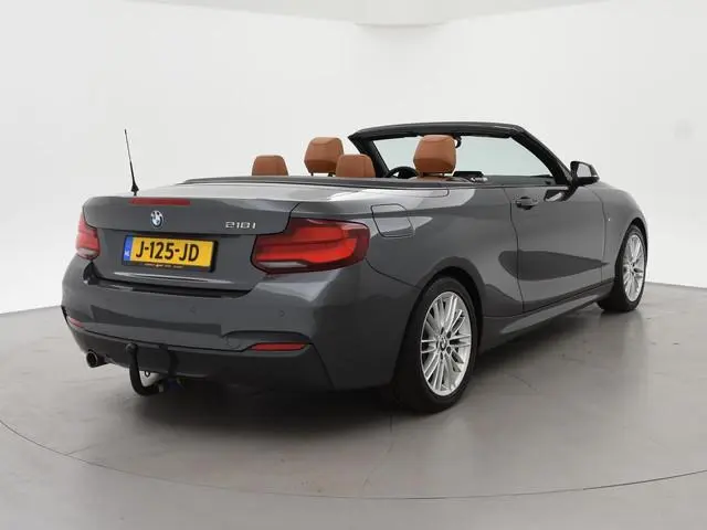 BMW 2-serie Cabrio 218i AUT. M-SPORT HIGH EXECUTIVE + LEDER SPORTINTERIEUR | TREKHAAK