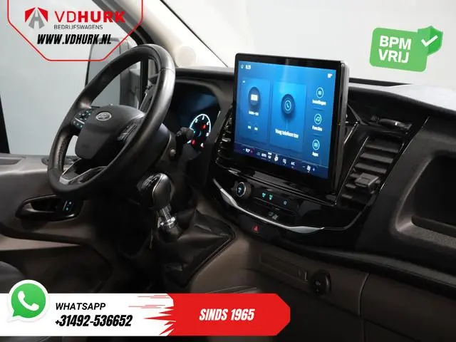 Ford Transit 2.0 TDCI 130 pk DC Dubbel Cabine Open Laadbak/ 7 Pers./ 3.0t Trekverm./ Carplay/ Cruise...