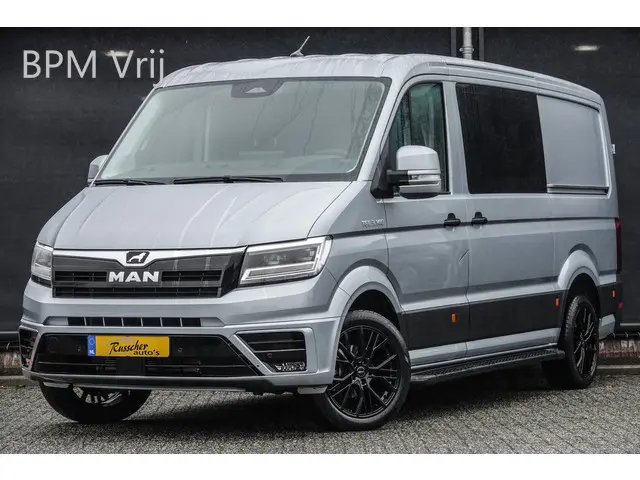Man TGE 35 | 140Pk Aut. 3.140 | L3H2 | Dubbel Cabine | 5-persoons | 12.9'' Display Nieuw Model
