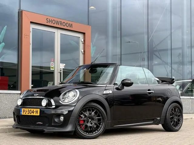 MINI Cabrio 1.6 John Cooper Works Chili | Leder | Harman / Kardon | Cruise | Stoelverwarming |