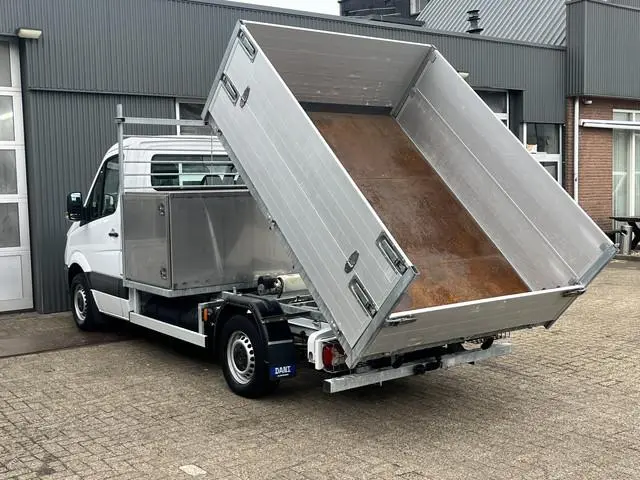 Mercedes-Benz Sprinter 316 1.8 NGT 366 CNG en Benzine 157pk Automaat Pick-up Open laadbak Kipper Ger...