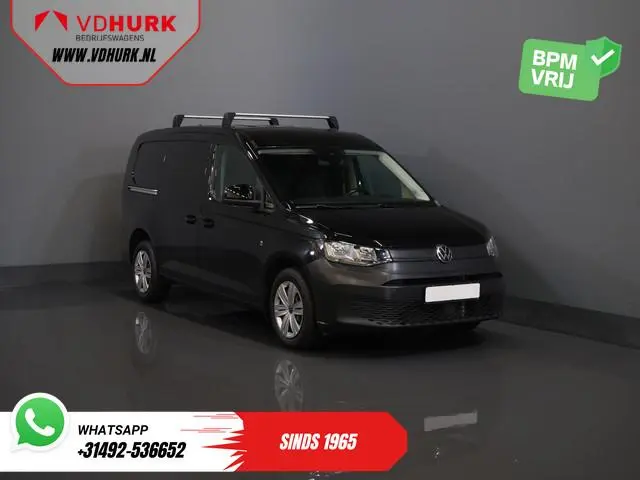 Volkswagen Caddy Cargo Maxi 2.0 TDI 125 pk DSG Aut. Standkachel/ Stoelverw./ Carplay/ Airco/ Dakdrag...