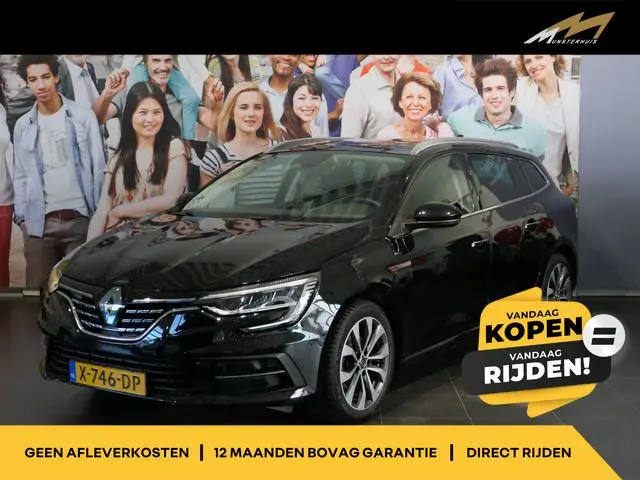 Renault Mégane Estate 1.3 TCe 140 Techno - Occasion Lease vanaf €409 p/m - Trekhaak -  Dodehoek - Pa...