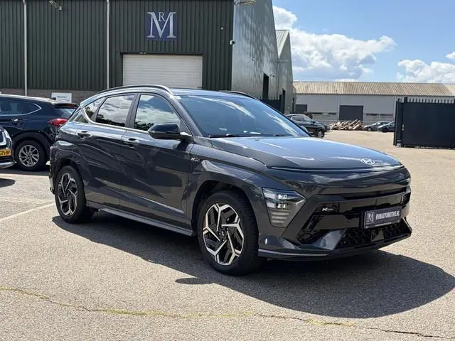 Hyundai Kona 1.6 GDI HEV N Line   FULL OPTION|  STOELVERWARMING + VENTILATIE| STUURVERWARMING| ELEK....