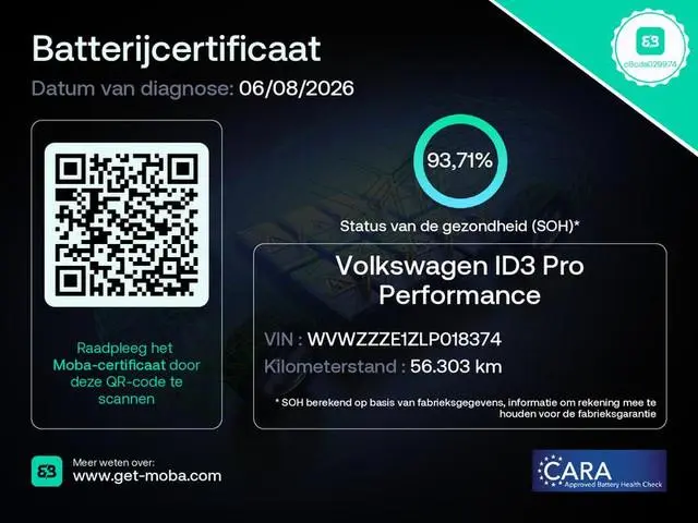 Volkswagen ID.3 First Plus 58 kWh 204 pk | Navigatie | Trekhaak (afneembaar) | Parkeersensoren | Ach...