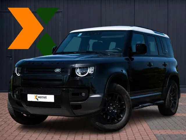Land Rover Defender 110 2.0 P400e S | Black Pack | Leder interieur | Wit Dak | Adaptive Cruise | Col...