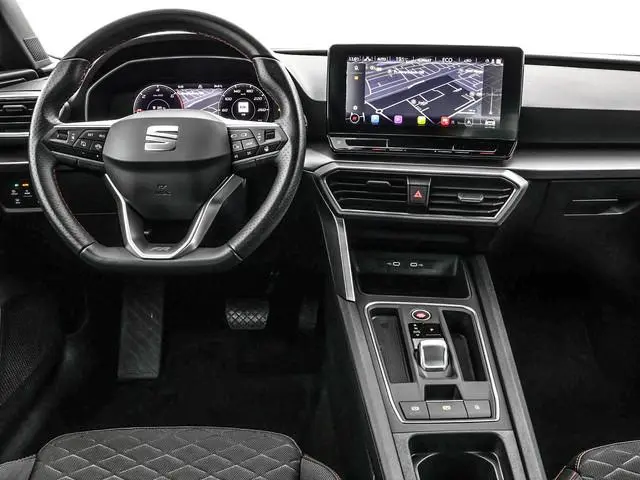 SEAT Leon 1.4 TSI eHybrid PHEV 204pk DSG FR Business Intense · Camera · Stuur- & Stoelverwarming · P...