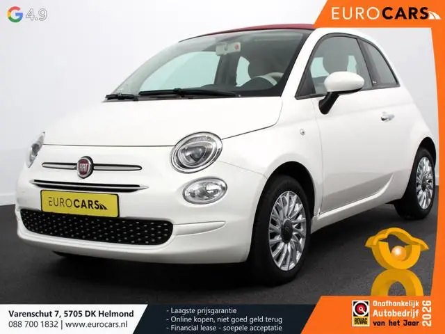 Fiat 500 C 1.0 69pk Hybrid Lounge Plus Climate Control Navigatie Apple Carplay/Android Auto Parkeers...