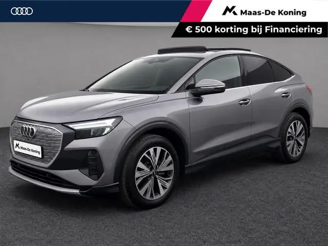 Audi Q4 Sportback e-tron 35 Launch edition 55 kWh 125kW/170PK · Panoramadak · Leder · Stoelverwarmin...