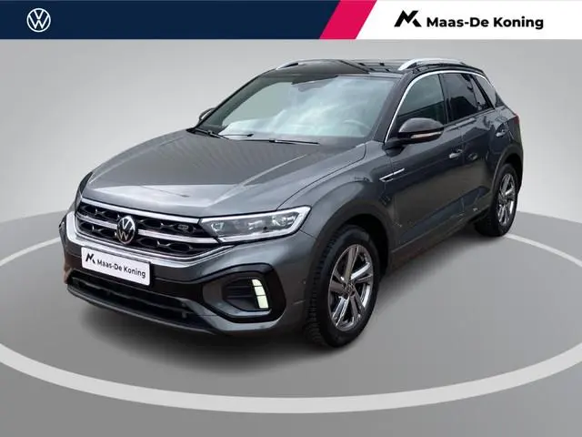 Volkswagen T-Roc 1.5TSI/150PK R-Line DSG · Trekhaak · Camera · Stoelverwarming ·  Navigatie · Apple/...