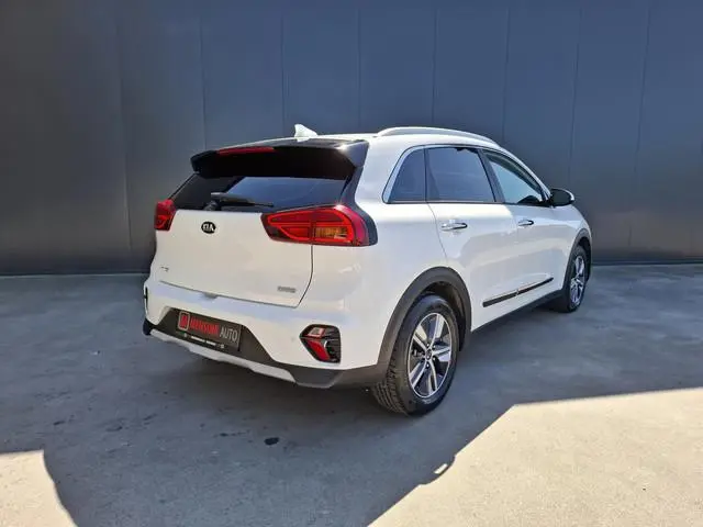 Kia Niro 1.6 GDi PHEV 1e EIGENAAR DynamicLine ADAPT CRUISE CAMERA HALF LEER LED NAVI ECC
