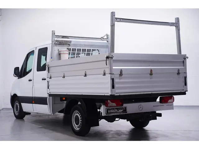 Mercedes Sprinter 211 CDI Dubbel Cabine 6-Zits Pickup Open Laadbak Airco, Trekhaak, LxBxH 270x203x80...