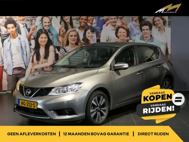 Nissan Pulsar 1.2 DIG-T Tekna - Rondom camera - Stoelverwarming - Navi - Keyless entry/start