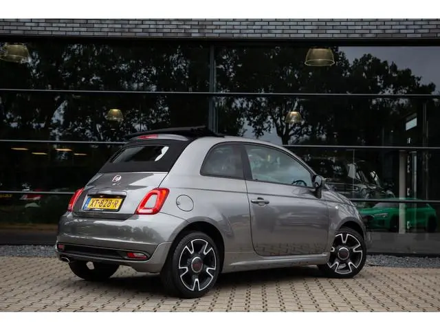 Fiat 500 C 0.9 TwinAir Turbo Sport , Climate control, Cruise control, Leer,