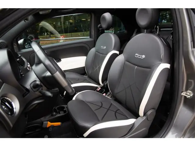 Fiat 500 C 0.9 TwinAir Turbo Sport , Climate control, Cruise control, Leer,