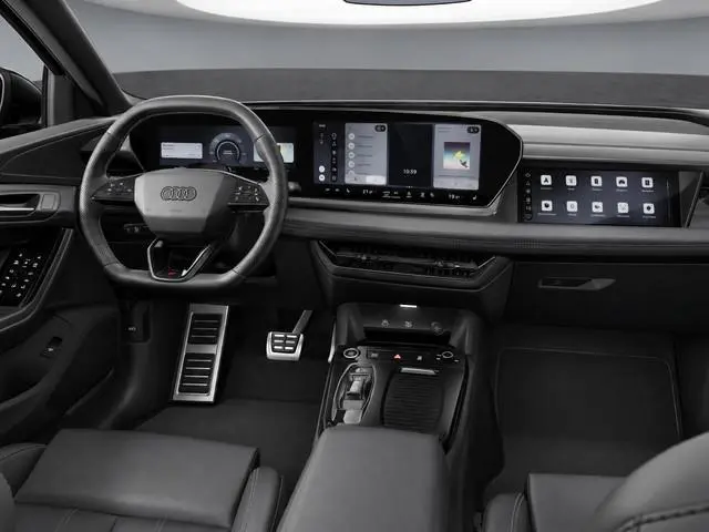 Audi Q6 e-tron S edition 83 kWh 252 PK · Glazen panoramadak · Trekhaak elek. wegklapbaar · Optiekpak...