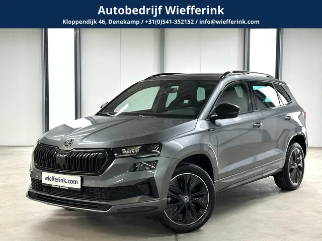 Škoda Karoq 1.5 TSI ACT Sportline Business DSG | Elek. Trekhaak | Navigatiepakket | ACC | Ambient Li...