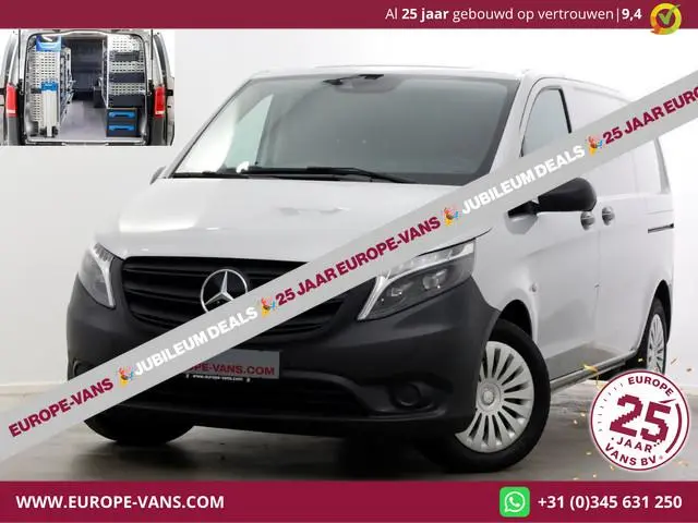 Mercedes-Benz Vito CDI 136pk Compact 9G Automaat 2x Schuifdeur/LED/Camera/Inrichting 01-2023