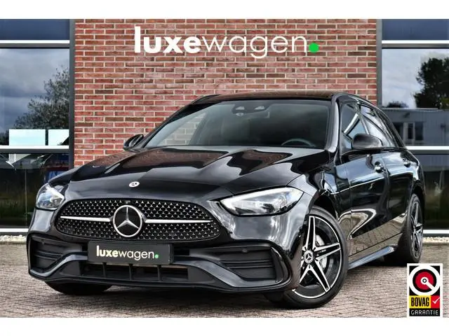 Mercedes-Benz C-klasse Estate 300 e AMG Line Pano Distr HUD 360 Burm Massage+Ventilatie