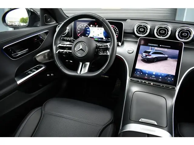 Mercedes-Benz C-klasse Estate 300 e AMG Line Pano Distr HUD 360 Burm Massage+Ventilatie
