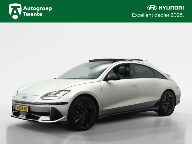 Hyundai IONIQ 6 First Edition AWD 77.4kWh | Trekhaak | Navigatie | 360 graden ca