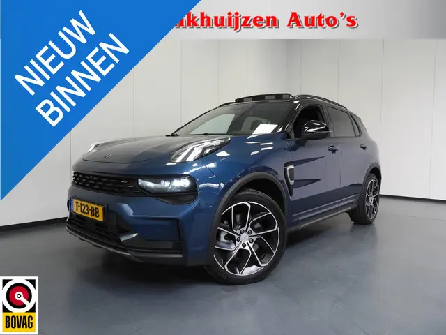 Lynk & Co 01 1.5 PHEV BlackLine ZWARTE HEMEL/360CAM/SCHUIFDAK/LED/20"LMV!