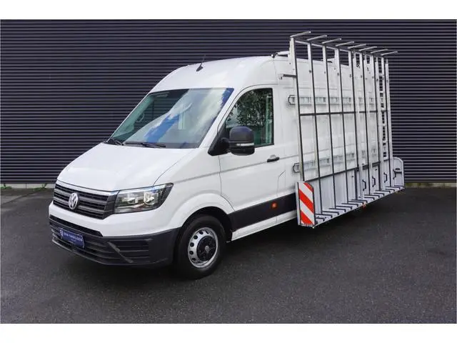 Volkswagen Crafter Dubbellucht 5000kg L3H3 L2H2 Glasresteel Apple Carplay Camera Tacho 3-zits