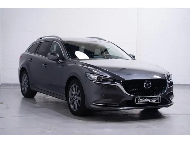 Mazda 6 Sportbreak 2.0 SkyActiv-G 165 Centre-Line HUD Afneembare trekhaak Stoelverwarming Camera 360 PDC ECC Apple ACC DAB
