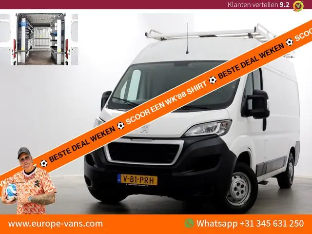 Peugeot Boxer 335 2.0 BlueHDI 130pk L2H2 Premium Airco/Navi/Inrichting 10-2019