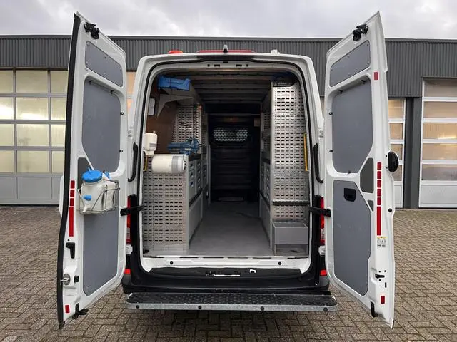Volkswagen Crafter 35 2.0 TDI L3H3 Werkplaats inrichting Kast Inrichting Servicewagen Omvormer Stand...