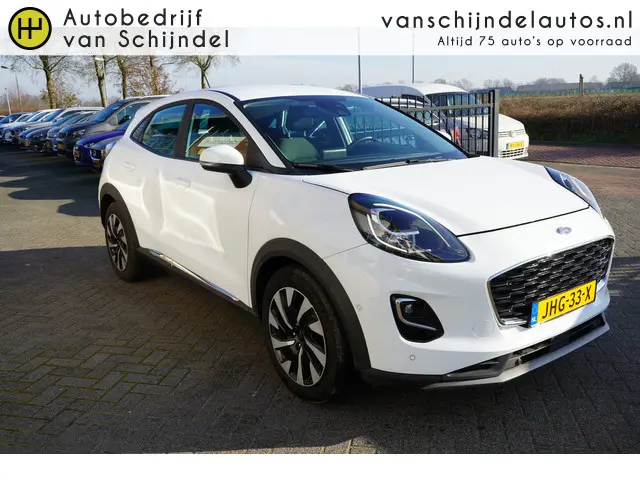 Ford Puma 1.0 ECOBOOST HYBRID TITANIUM OKT 2022 NAVIGATIE ANDROID-APPLECARPLAY CAMERA CLIMA ADAPTIEV...